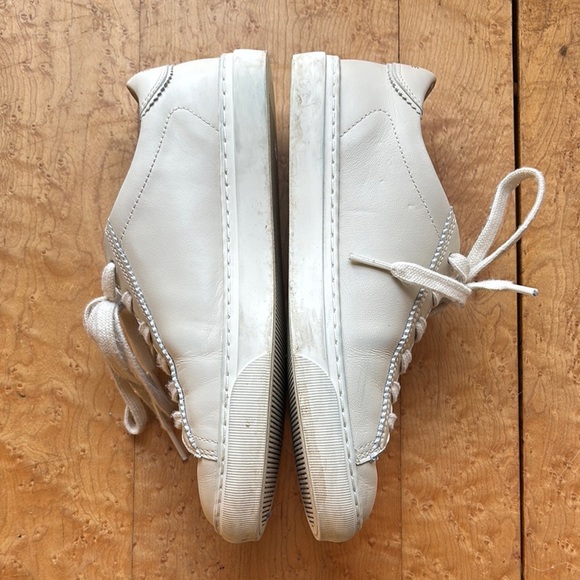 Everlane | White Leather Sneakers | size 6 - Picture 2 of 7